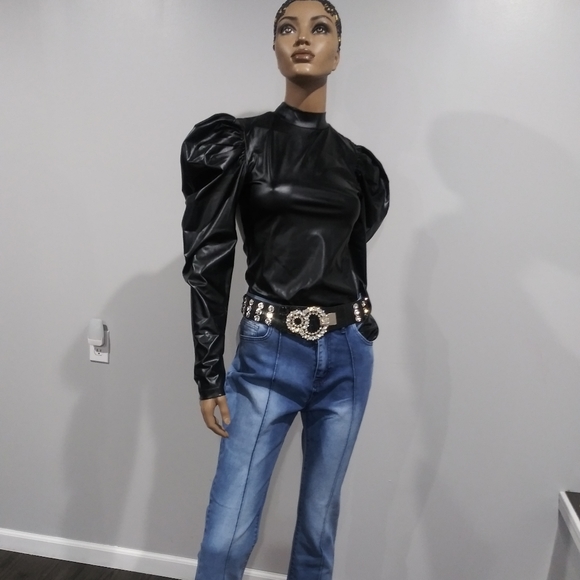 💥 Glamorous /mutton sleeve/ shirt - Picture 2 of 5